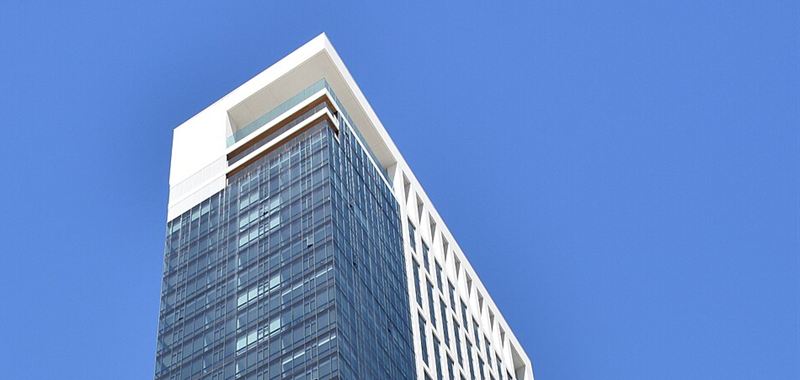 Astra Tower, Utah's tallest building, in downtown Salt Lake City